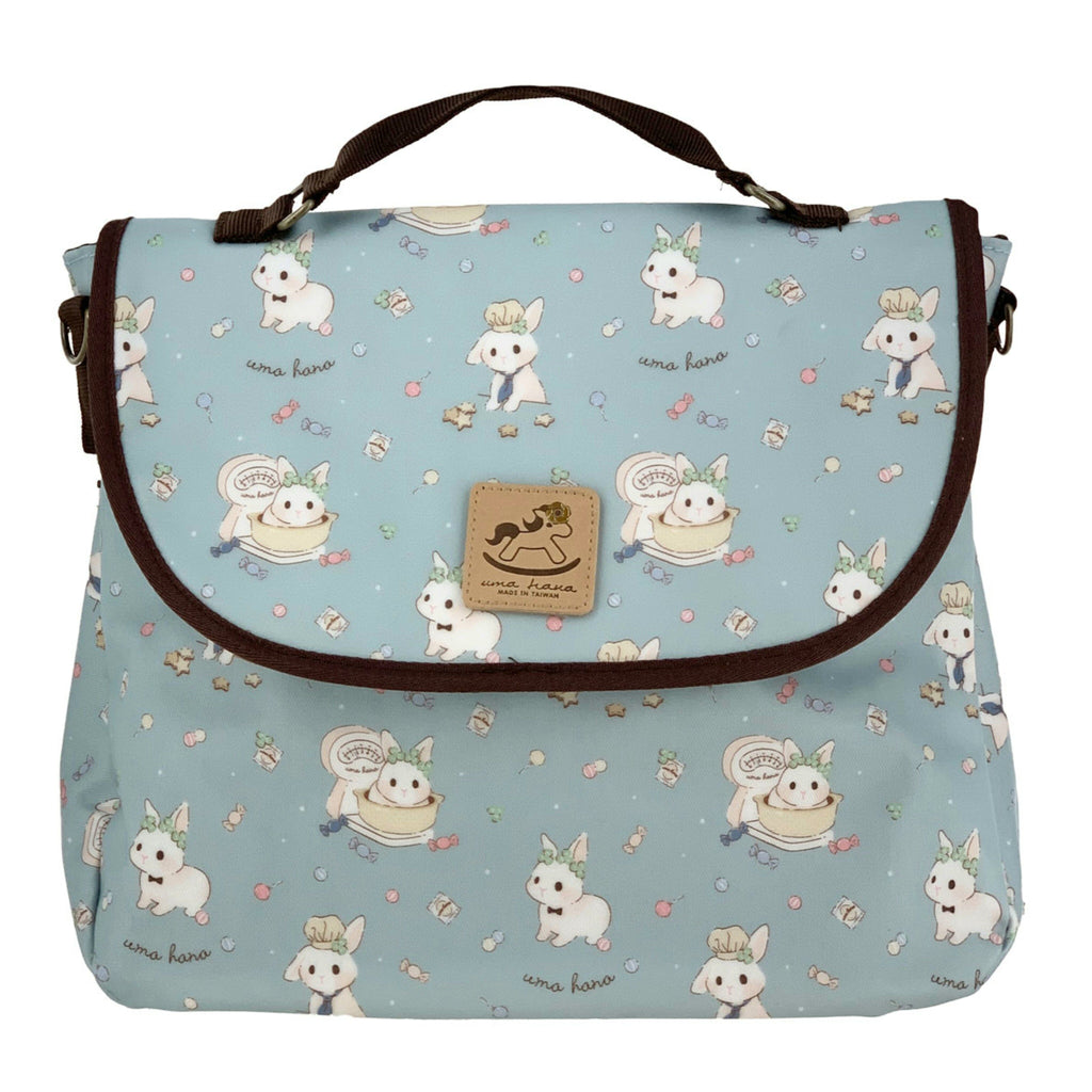 Baby Blue Chef Rabbit Triple Usage Bag