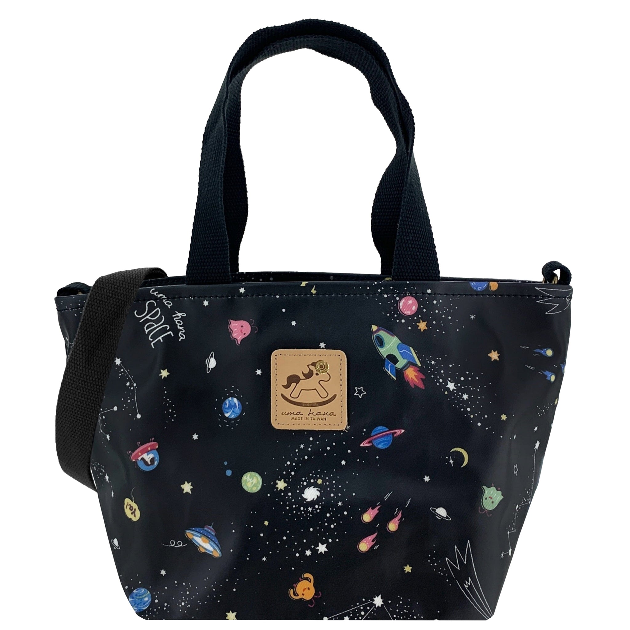 Black Galaxy Mini Travel Tote Tote Tworgis 