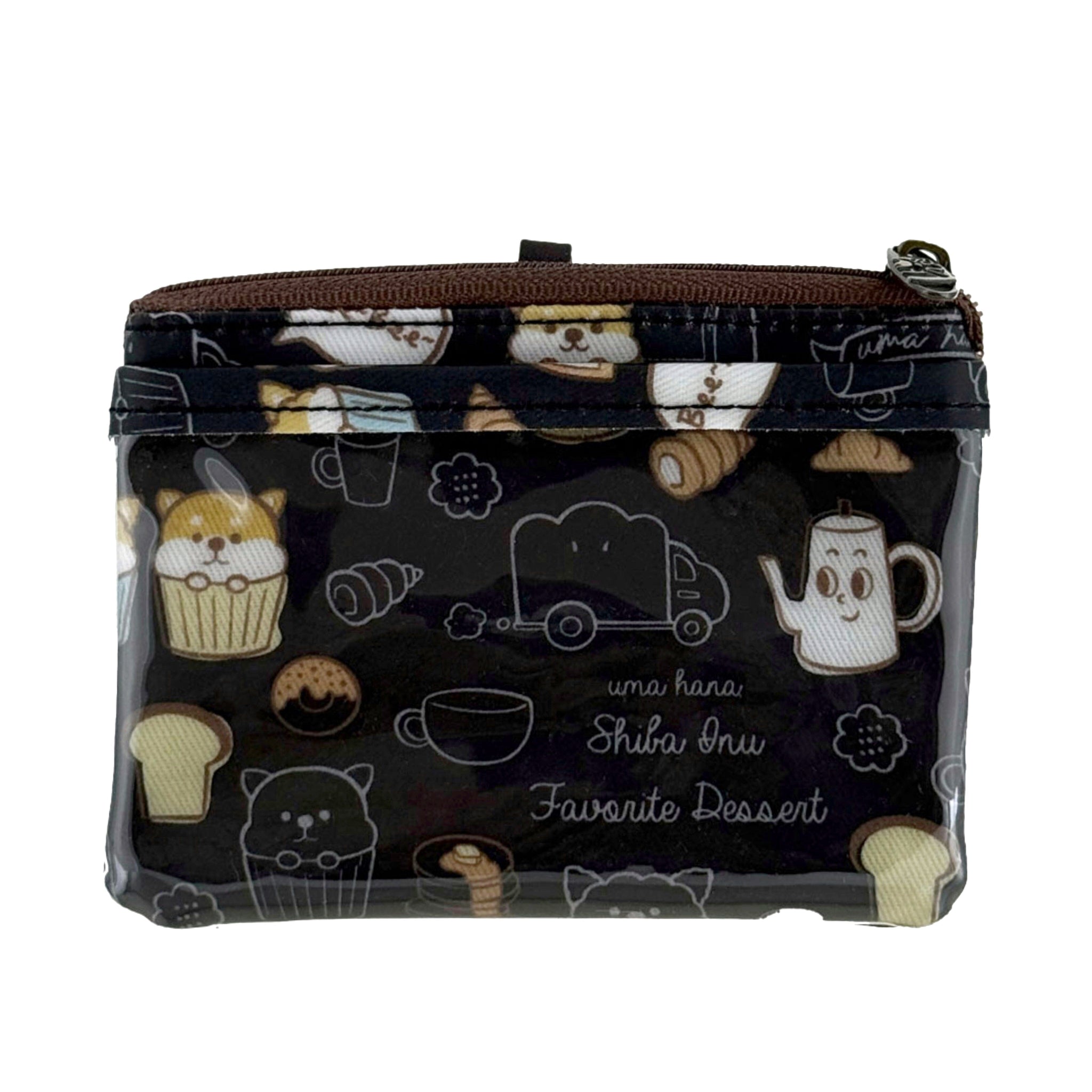 Black Shiba Bakery Card & Coin Purse Card & Coin Purse Tworgis 