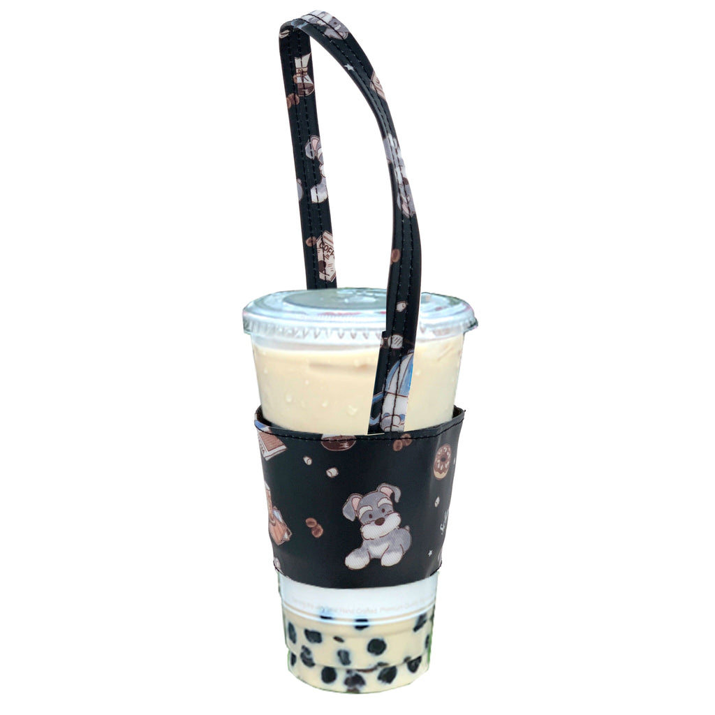 Black Sunrise Schnauzers Drink Holder Drink Holder Tworgis 