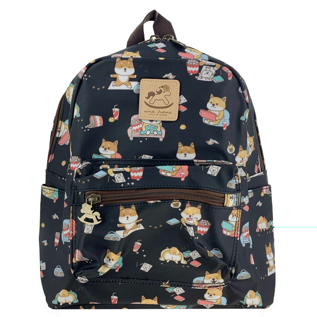 Black Weekend Shiba Small Backpack Backpack Tworgis 
