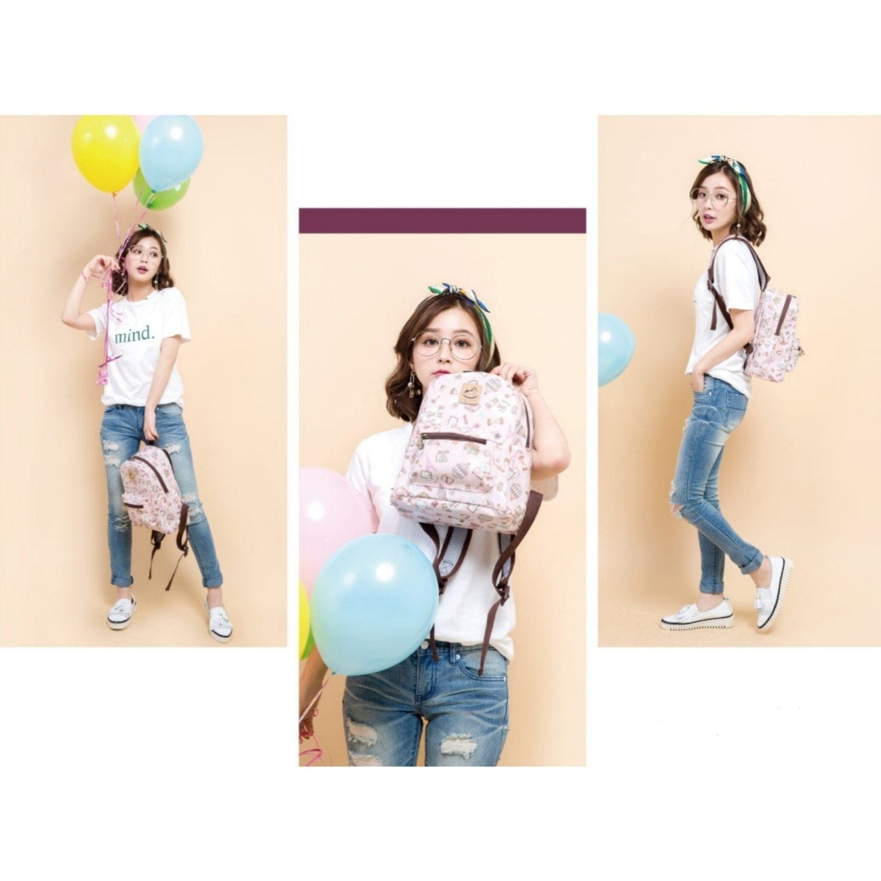 Black Corgi Puppy Small Backpack Tworgis 