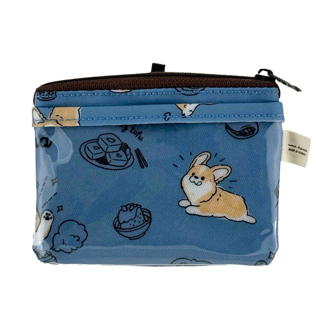 Blue Corgi Noms Card & Coin Purse Card & Coin Purse Tworgis 
