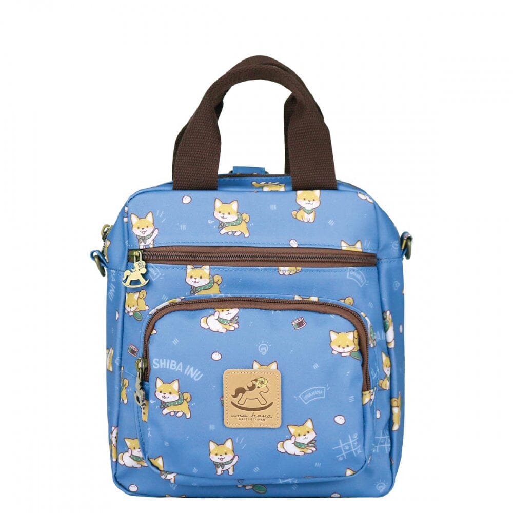 Blue Corgi Noms Multifunctional Toast Bag Triple Usage Bag Tworgis 