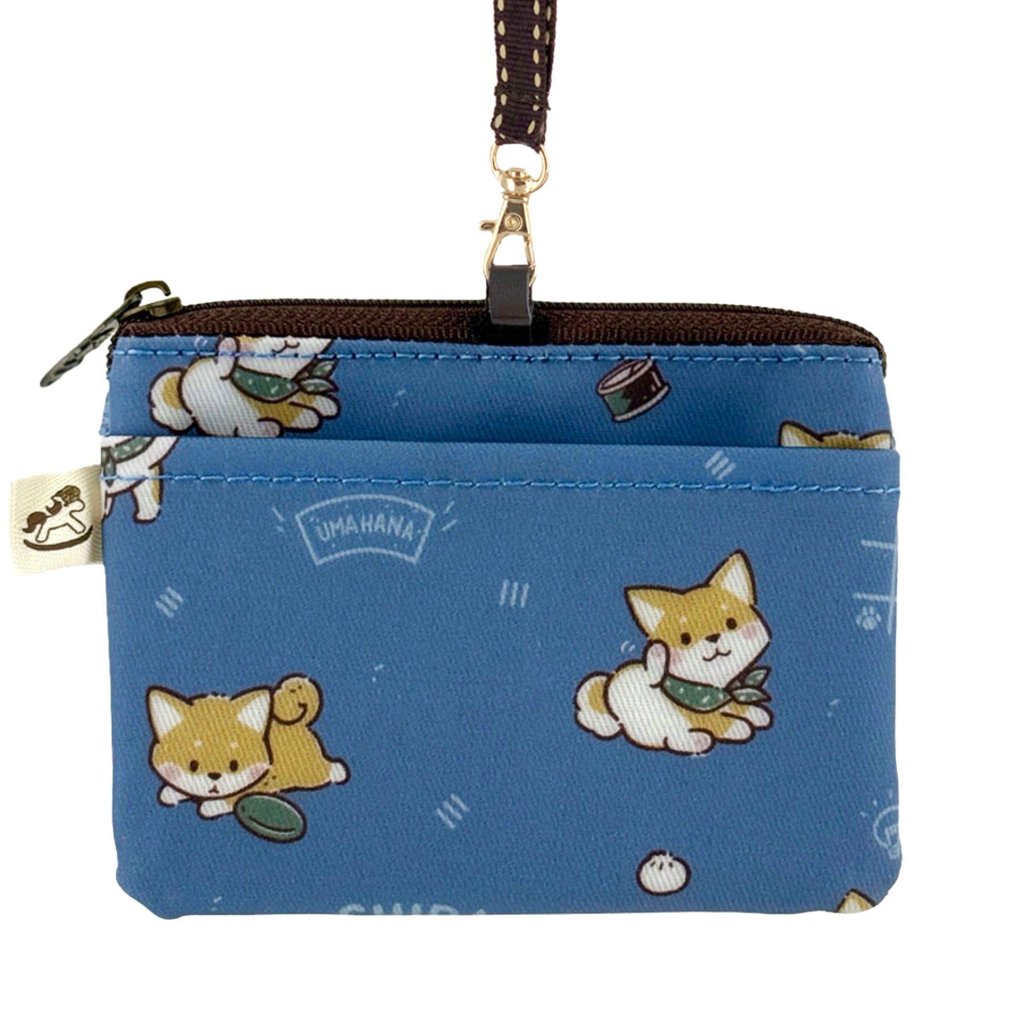 Blue Shiba Shenanigans Card & Coin Purse Card & Coin Purse Tworgis 