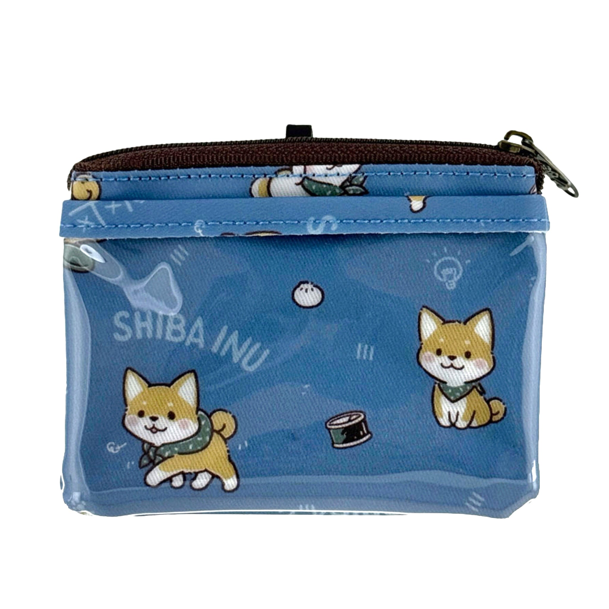 Blue Shiba Shenanigans Card & Coin Purse Card & Coin Purse Tworgis 
