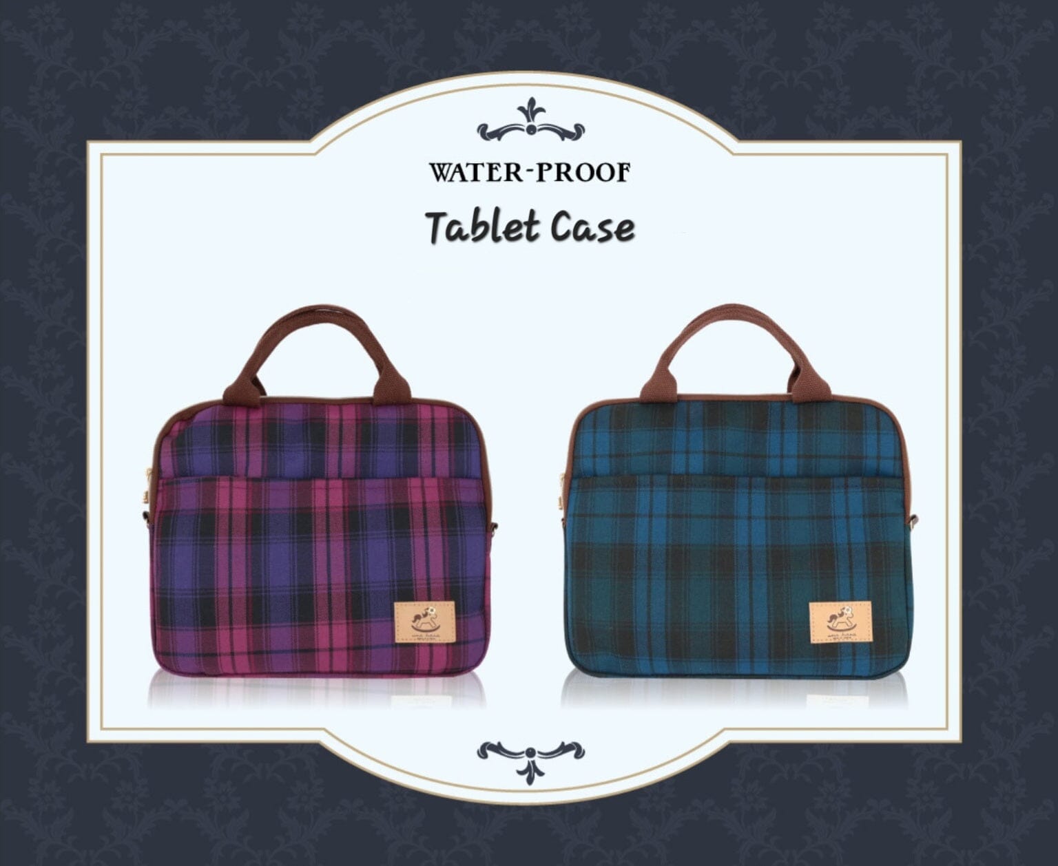 Blue Summer Tails Tablet Case Tworgis 