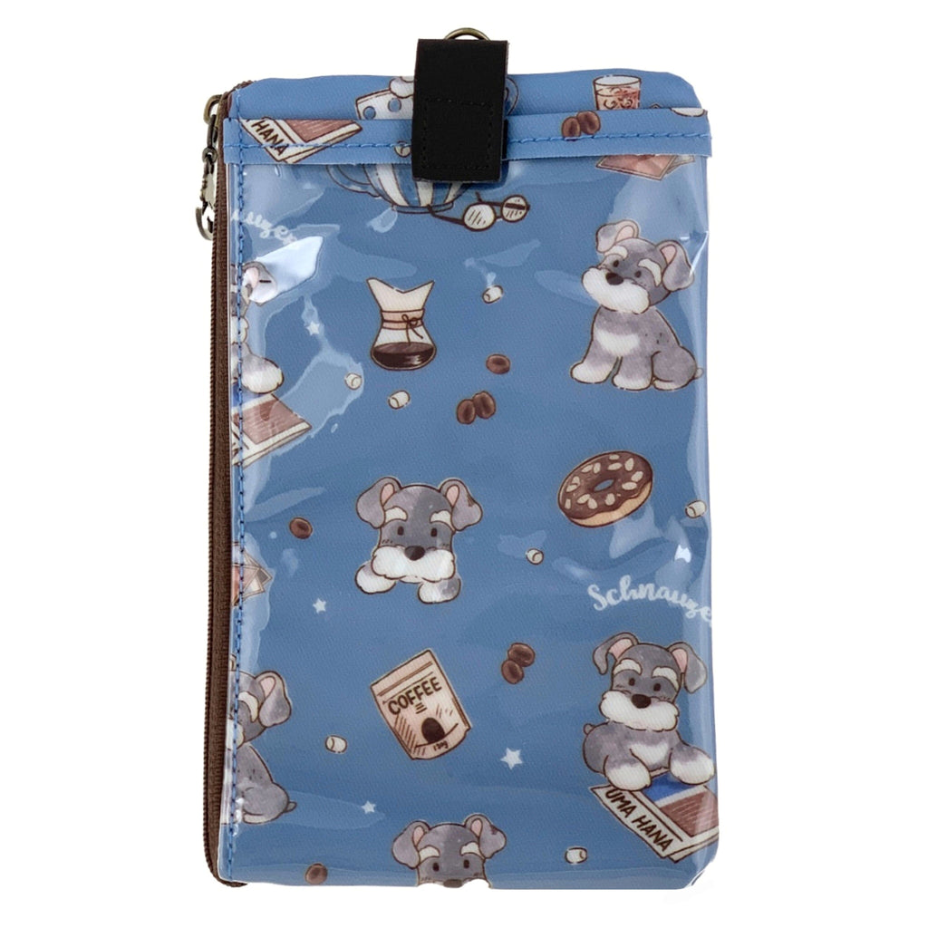 Blue Sunrise Schnauzers Phone Pouch Phone Pouch Tworgis 