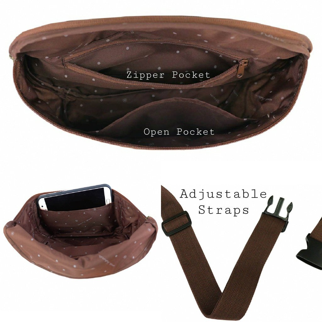 Black Bubble Tea Corgi Fanny Pack Fanny Pack Tworgis 