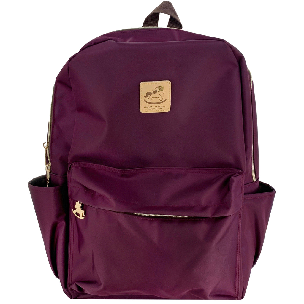 Burgundy Large Backpack Backpack Tworgis 