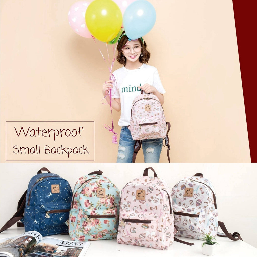 Black Corgi Puppy Small Backpack Tworgis 