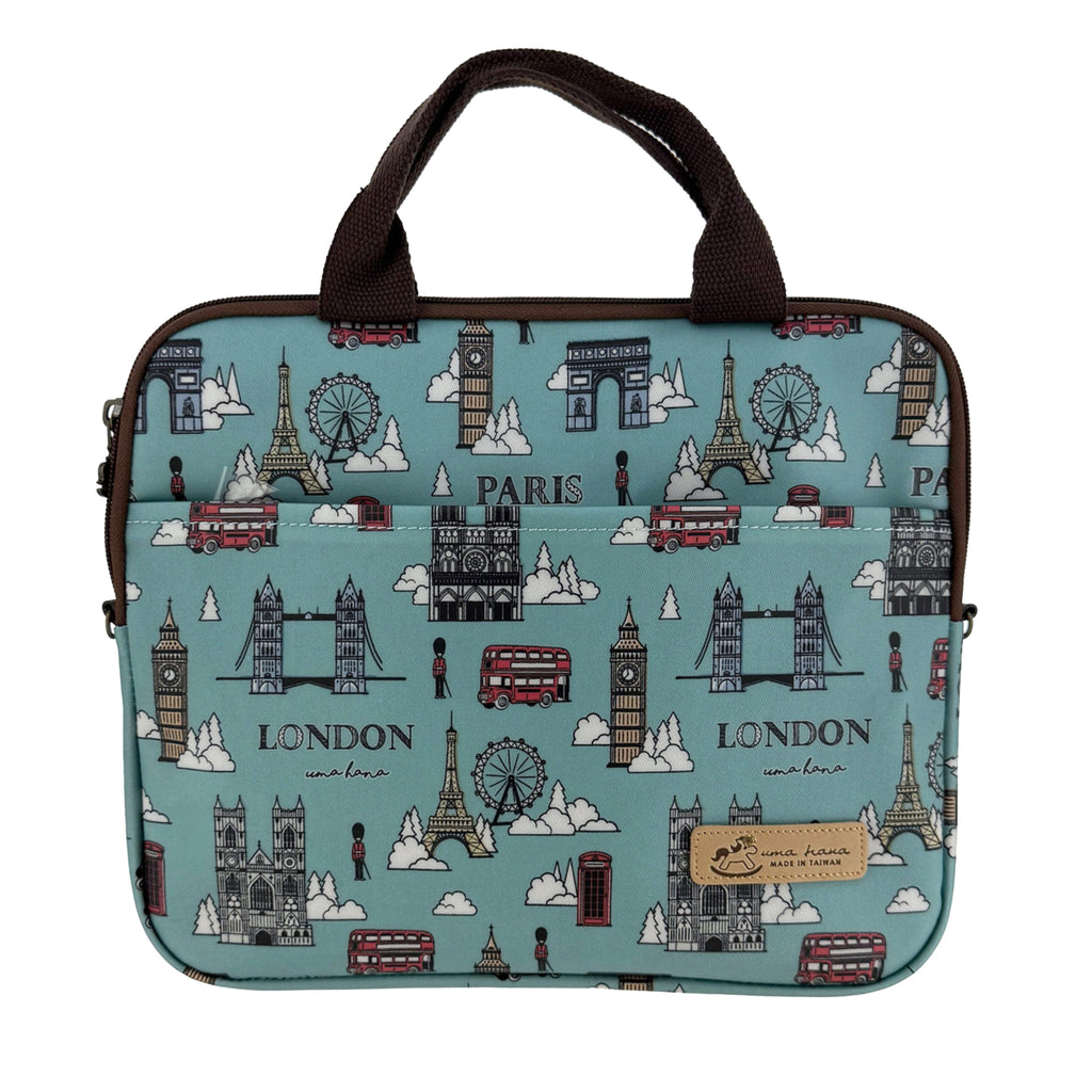 Green London Paris Tablet Case Tworgis 