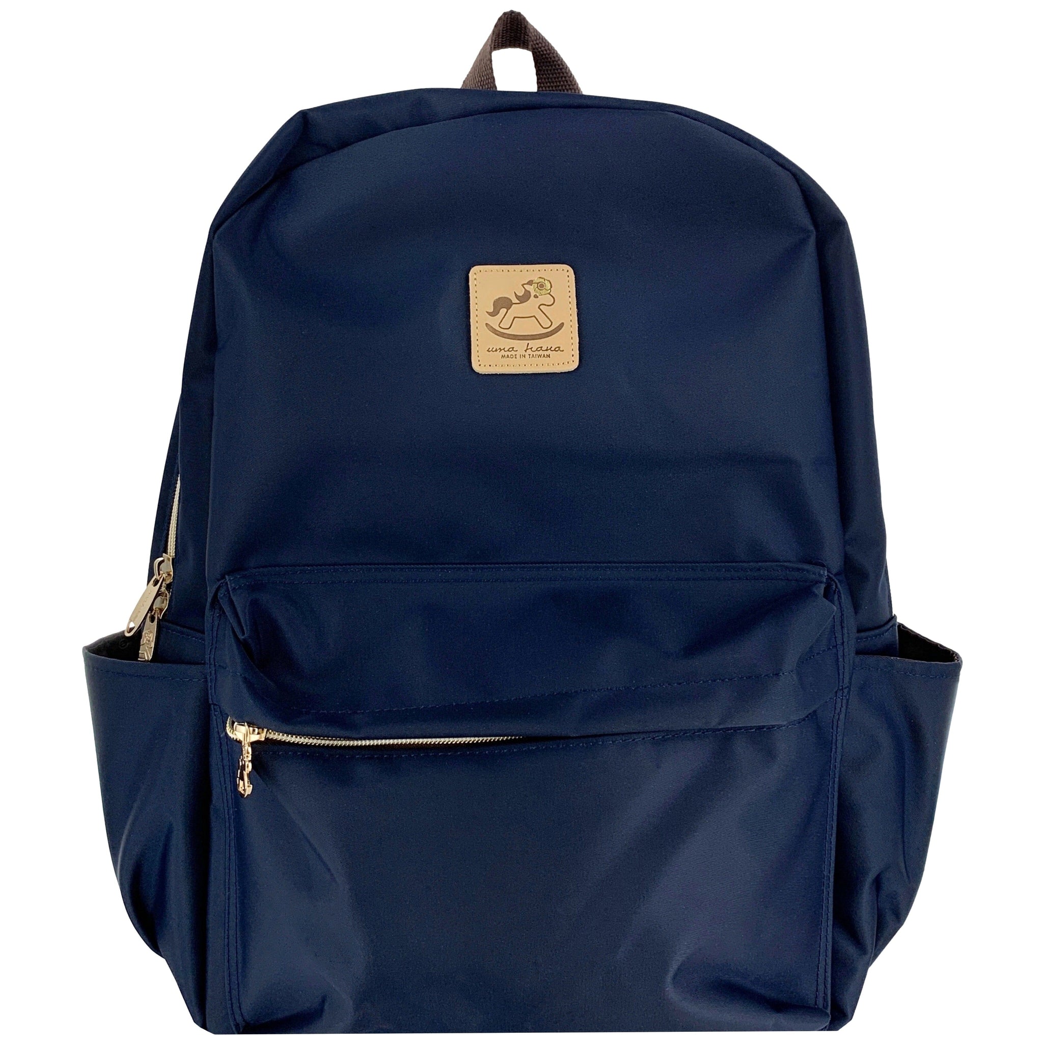 Navy Blue Large Backpack Backpack Tworgis 