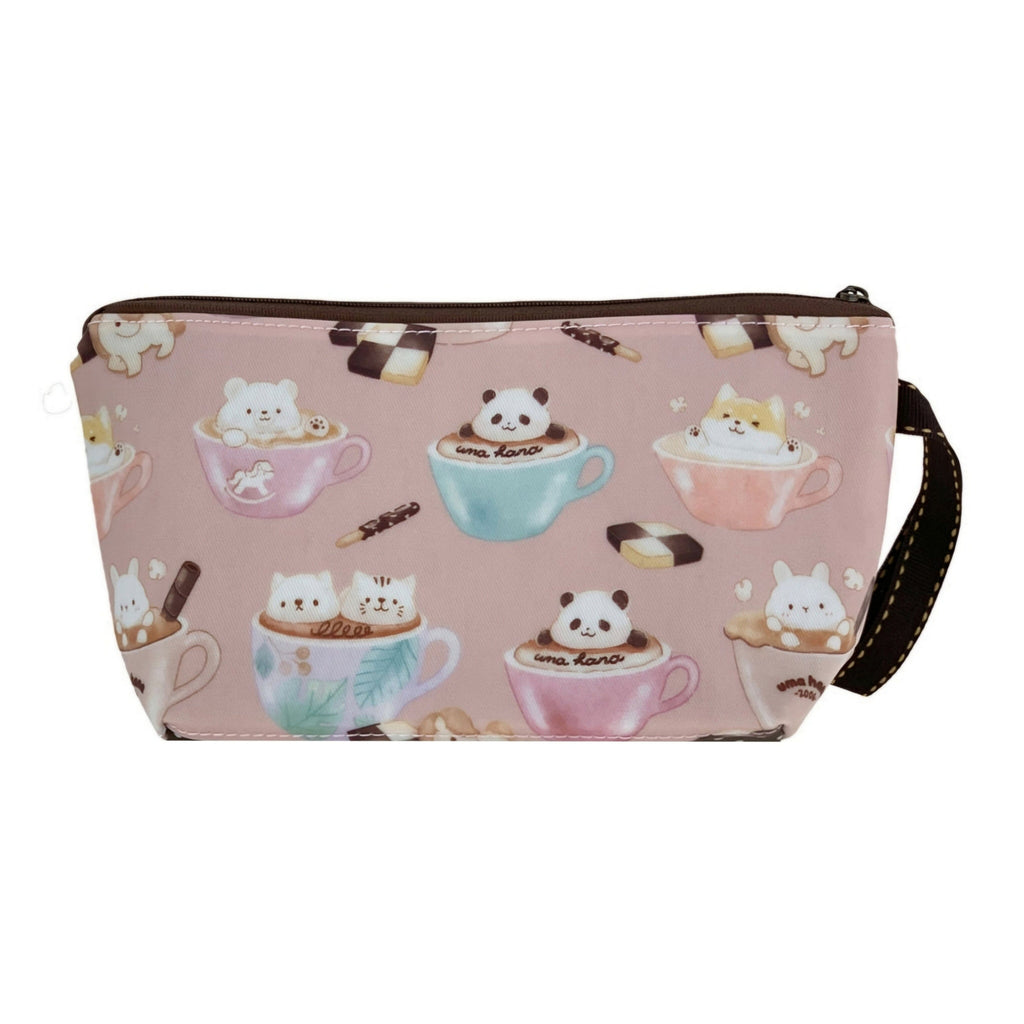 Pink Brew Buddies Dumpling Cosmetic Bag Cosmetic Bag Tworgis 