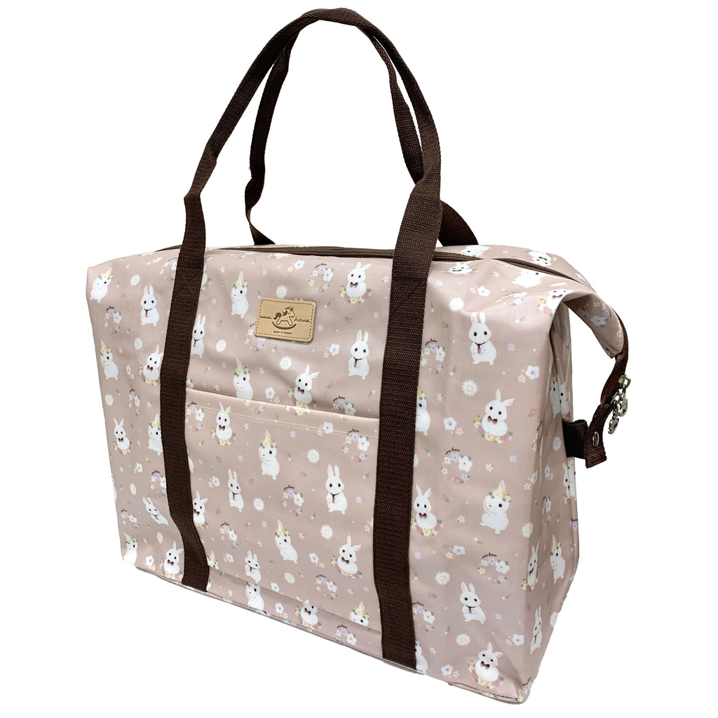 Pink Hoppy Meadows Extra Large Travel Tote Tote Tworgis 