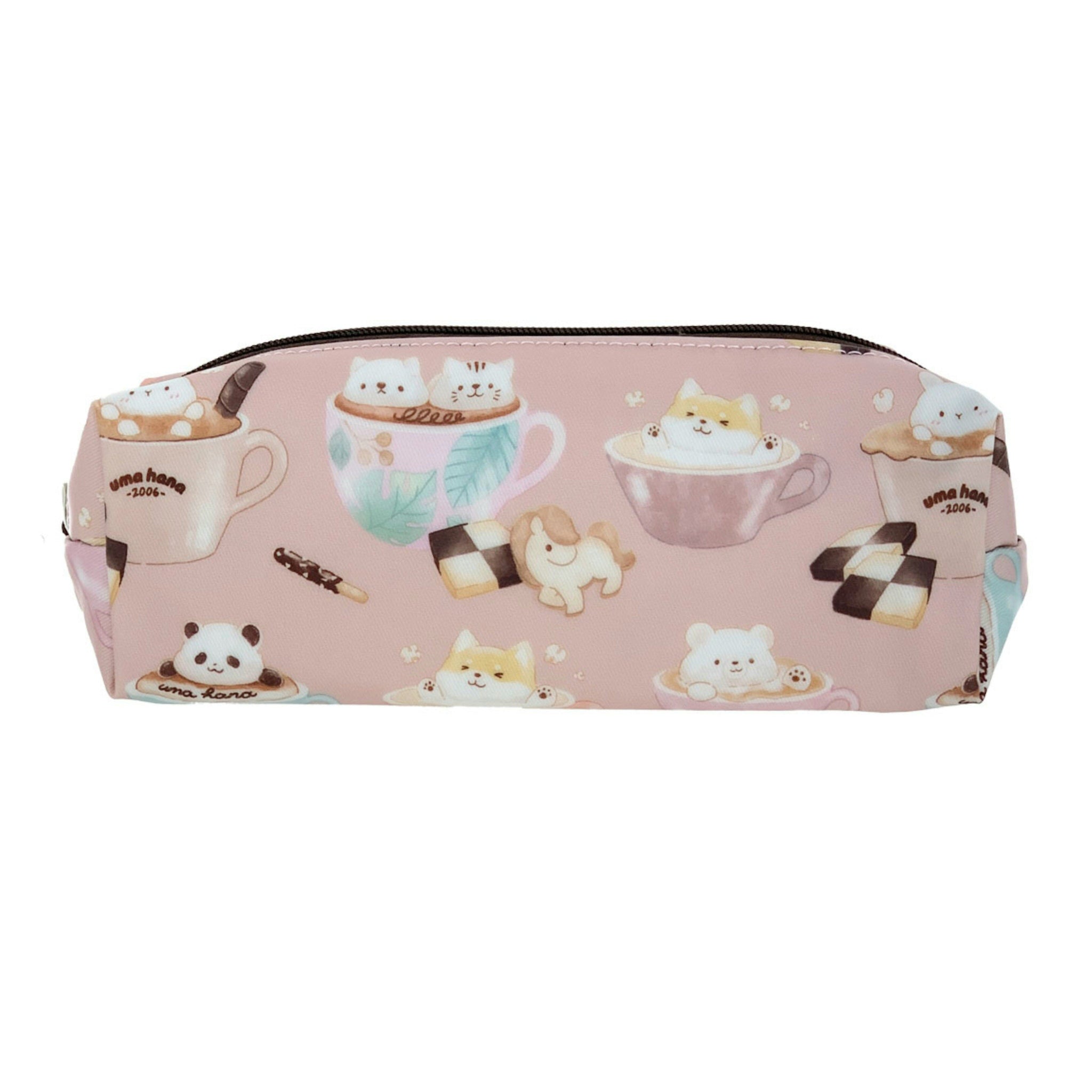 Pink Latte Large Pencil Case Pencil Case Tworgis 