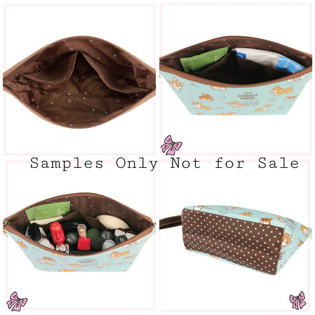 Blue Meow Cat Dumpling Cosmetic Bag Cosmetic Bag Tworgis 