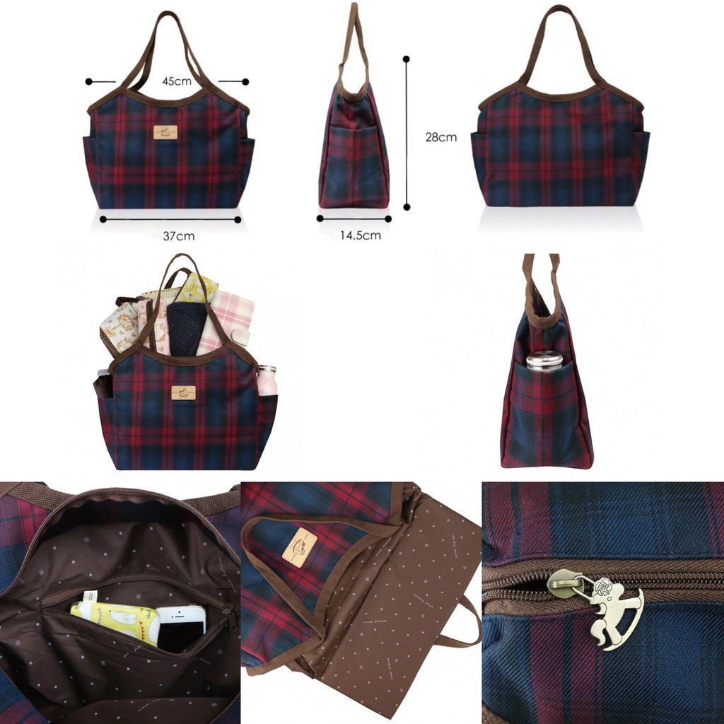 Black Corgi Puppy New Large Tote
