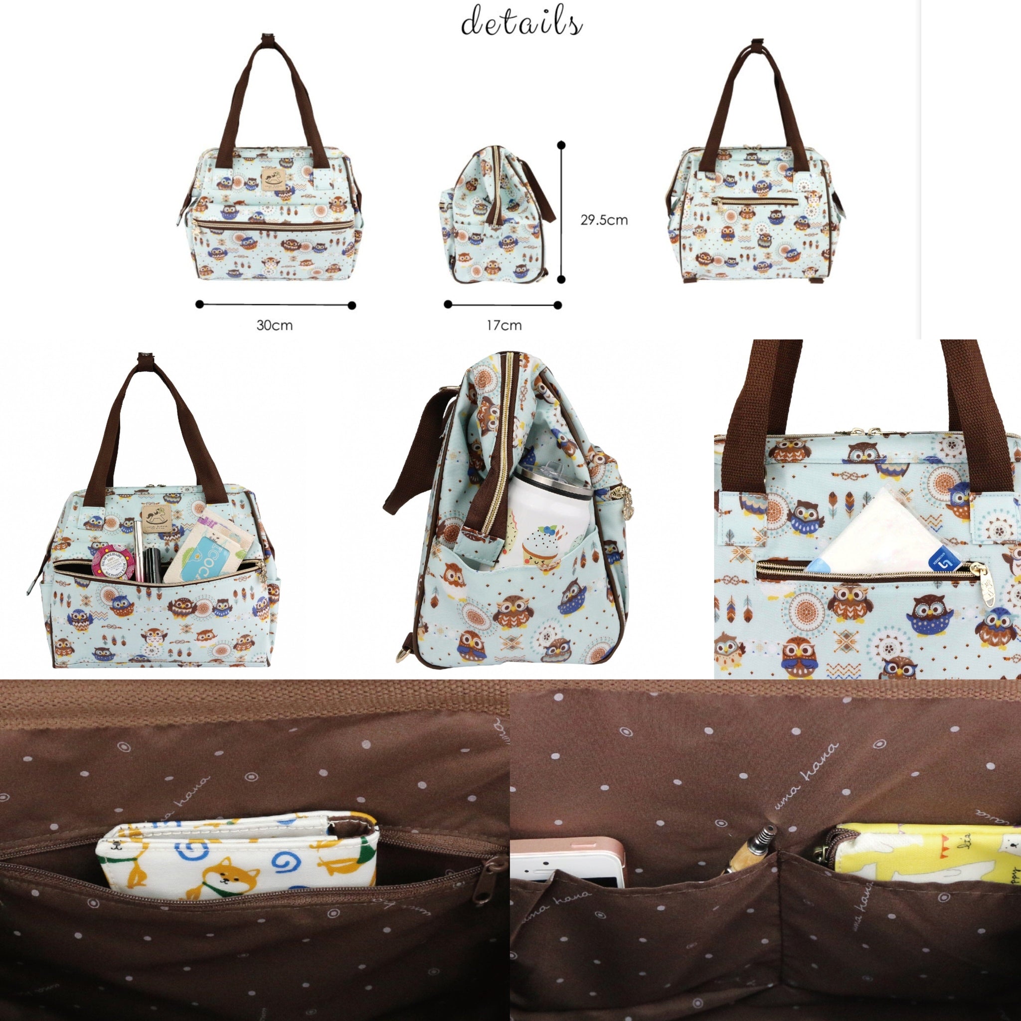 Corgi Convertable Teal Corgi Puppy Medium Convertible Bag – Tworgis