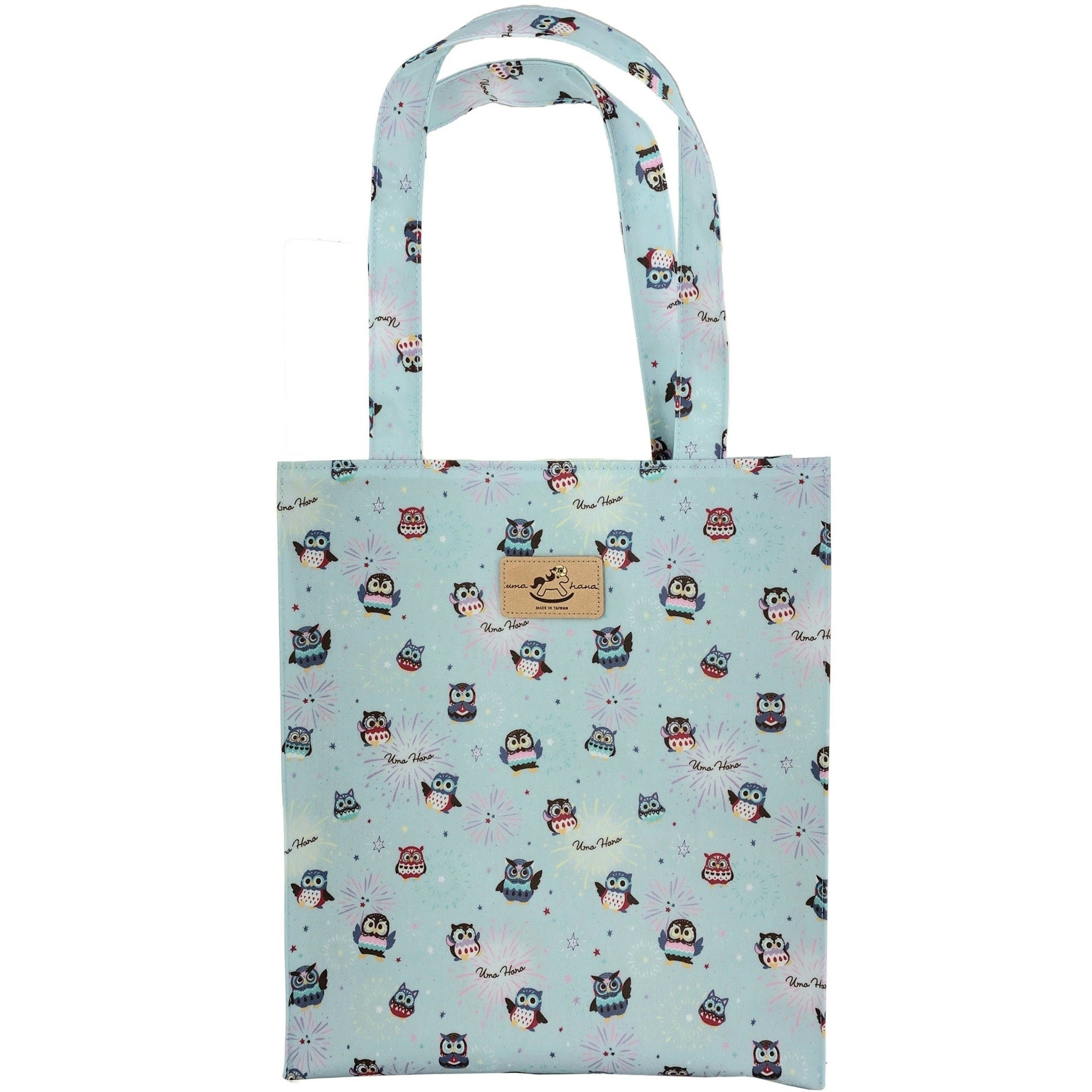 Baby Blue Nocturnal Sparks Large Tote