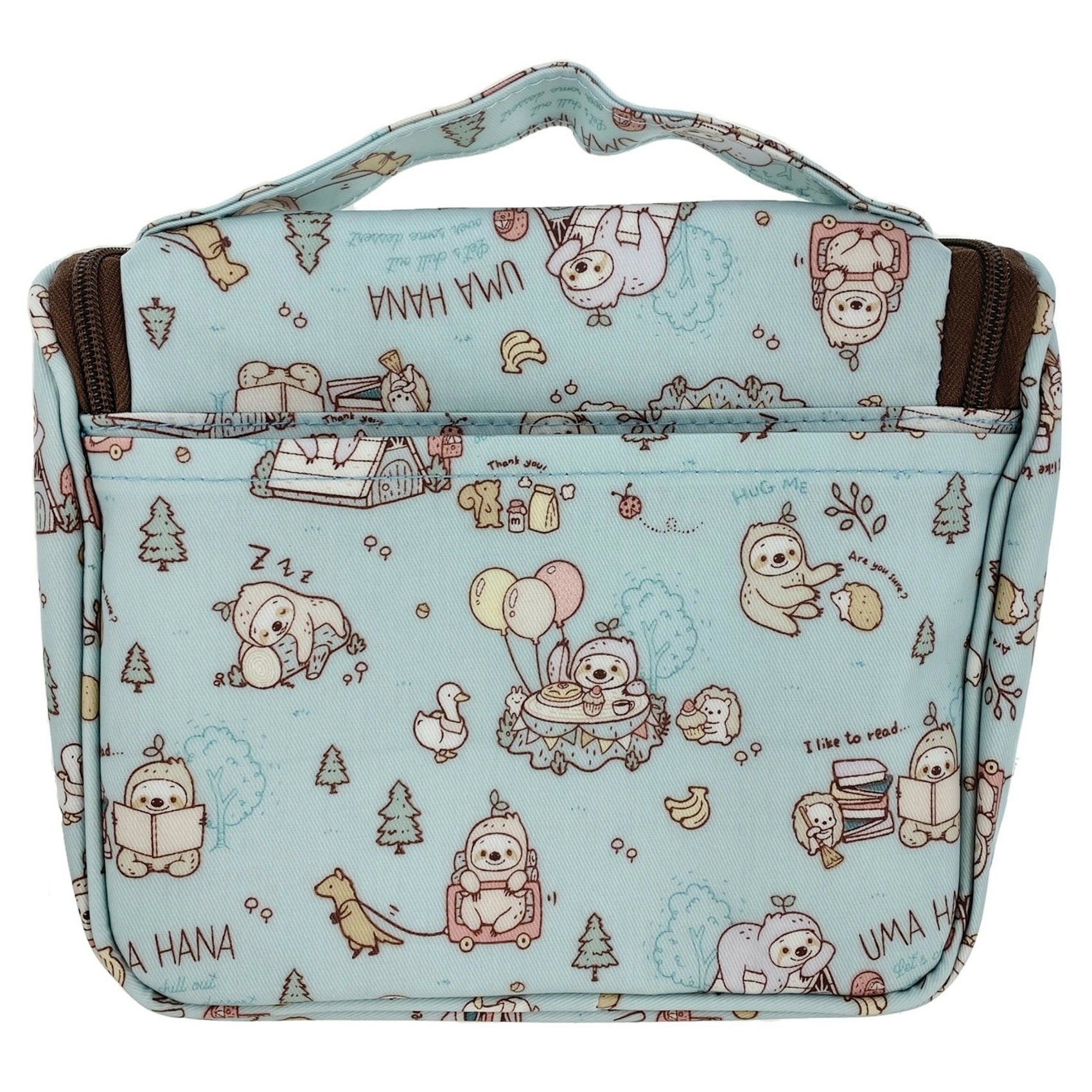 Baby Blue Sloth Toiletry Bag