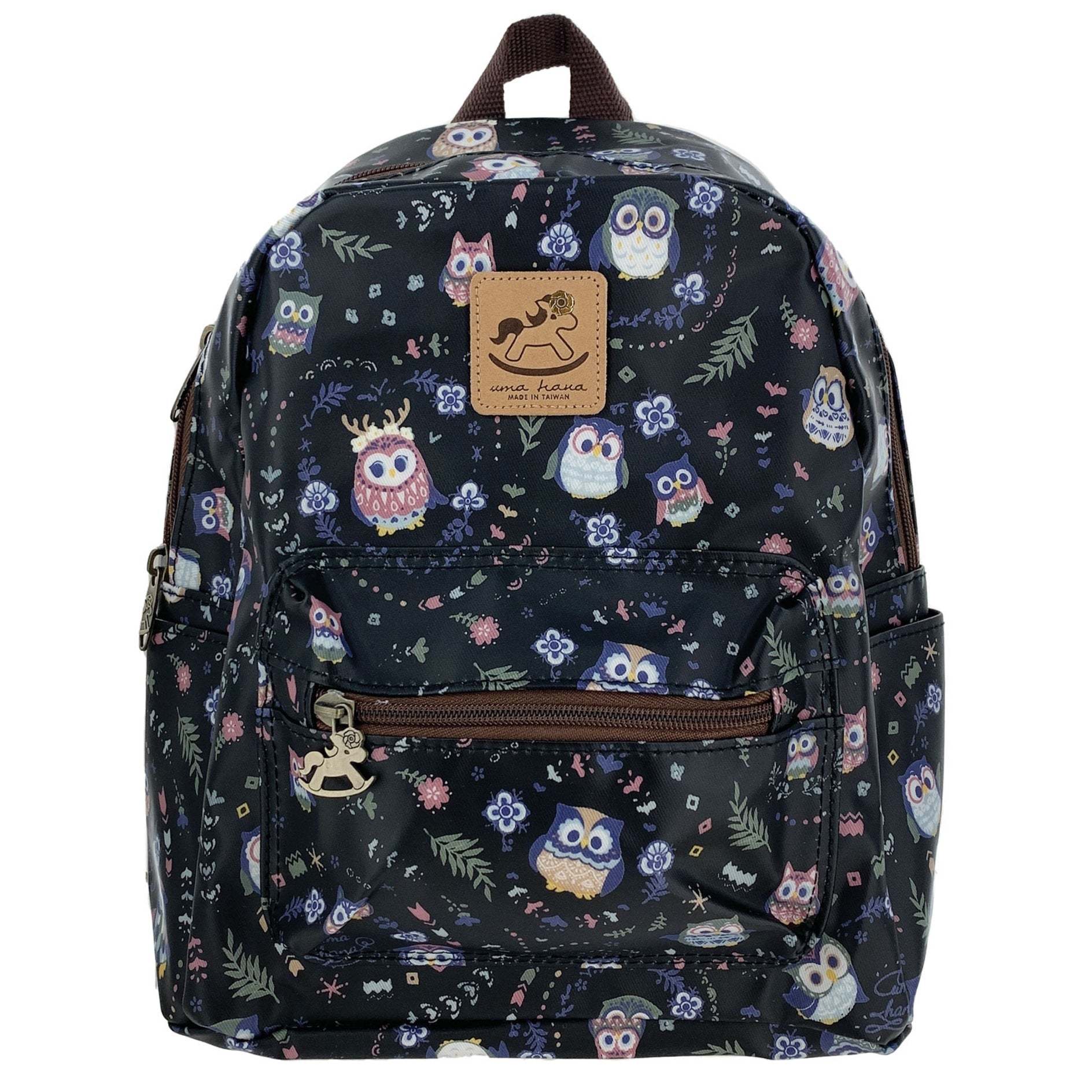 Black Owl Gardens Small Backpack Tworgis