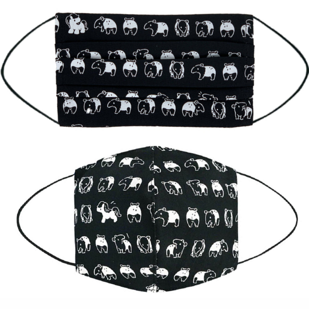 Black Tapir Mask Face Mask Tworgis 