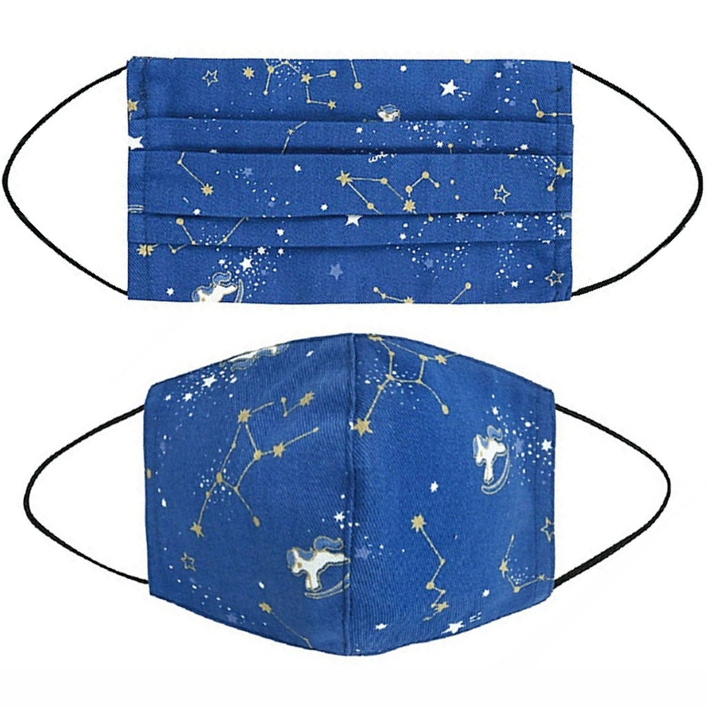 Blue Constellations Mask Face Mask Tworgis 