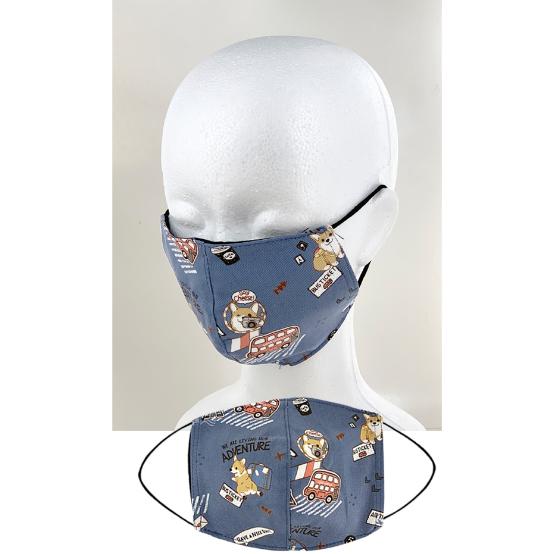 Blue Corgi Adventure Mask Face Mask Tworgis 