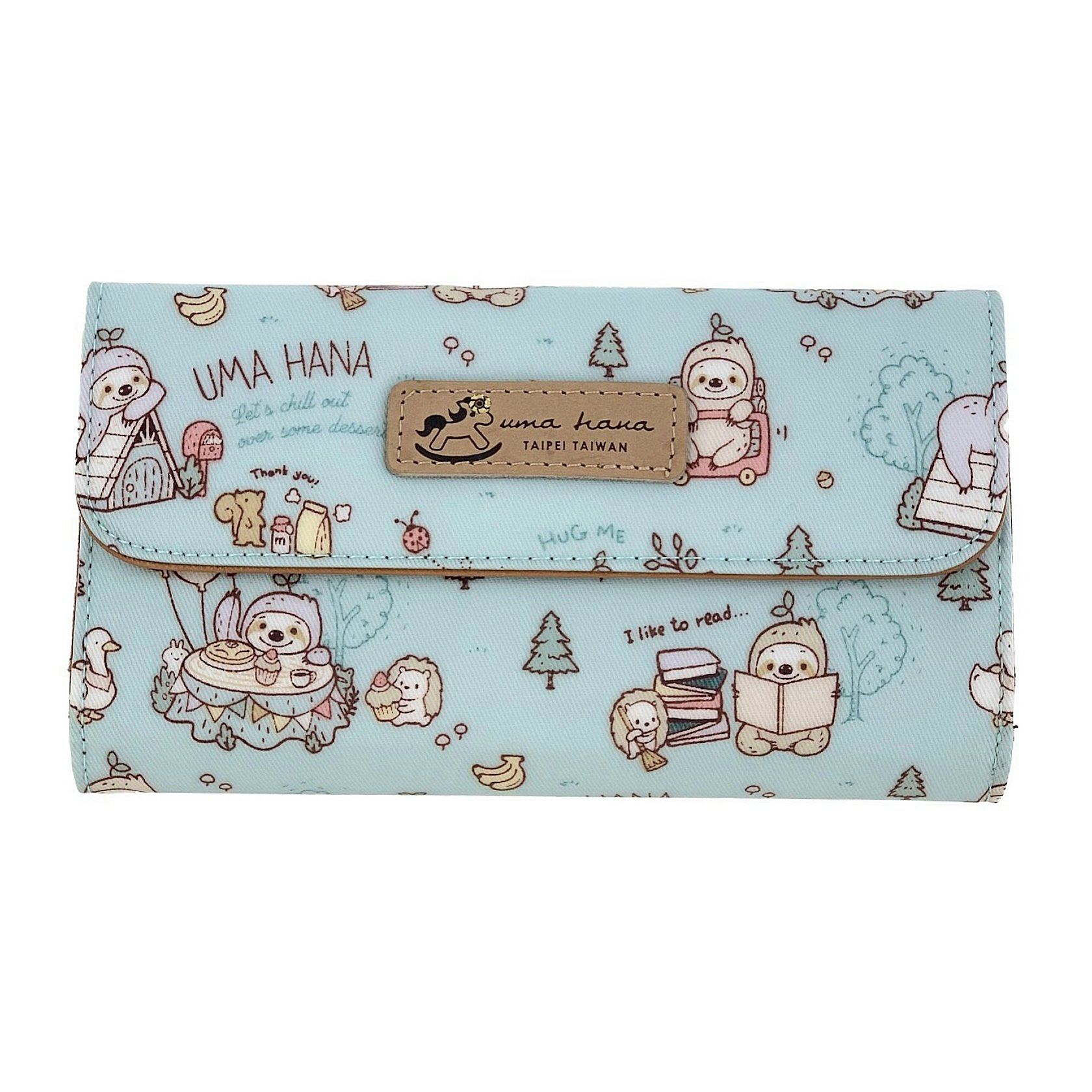 Blue Sloth Multifunctional Wallet Wallet Tworgis 