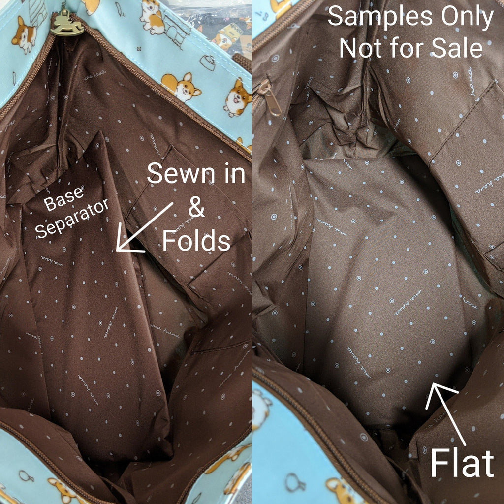 Blue Sumo Shiba Large Travel Tote Tote Tworgis 