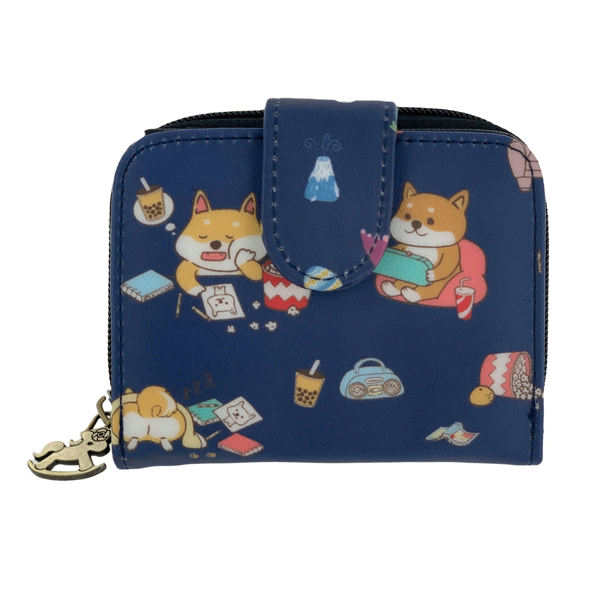 Blue Weekend Shiba Short Wallet Wallet Tworgis 