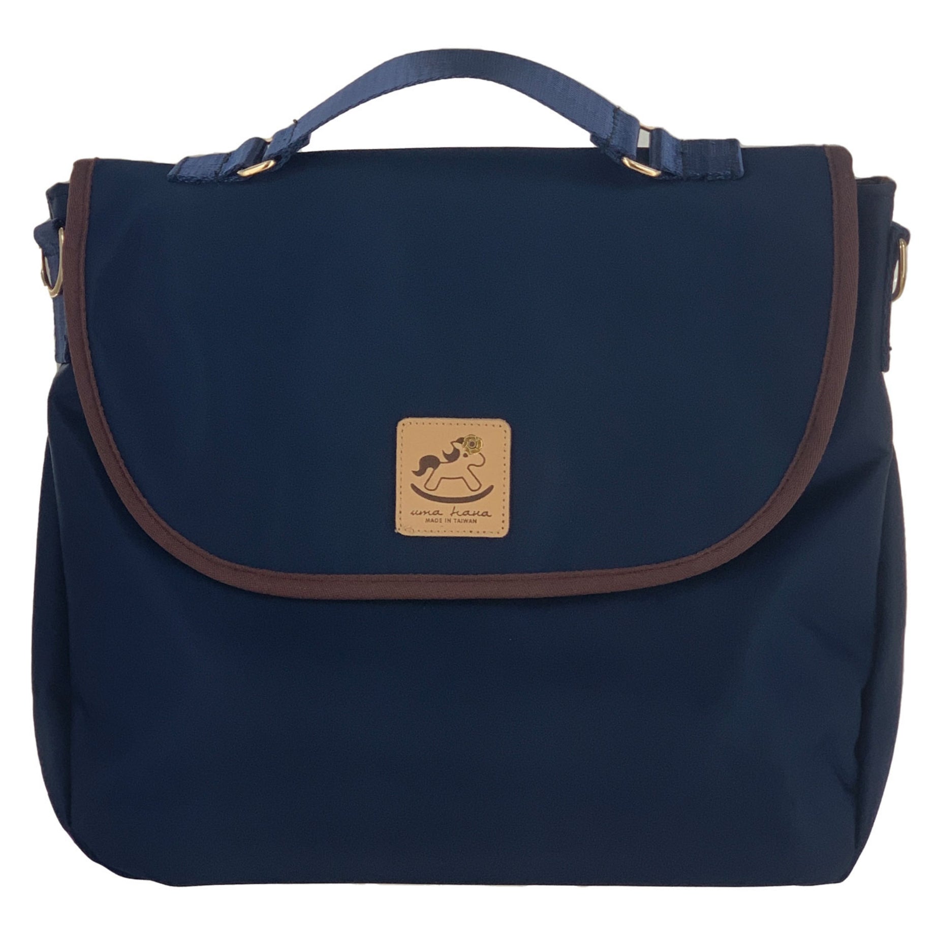 Navy Blue Triple Usage Bag