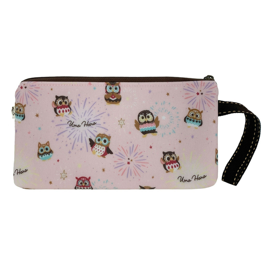 Pink Nocturnal Sparks Long Coin Purse