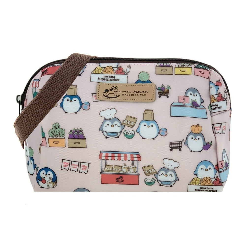 Pink Penguin Market Mufe Crossbody Bag