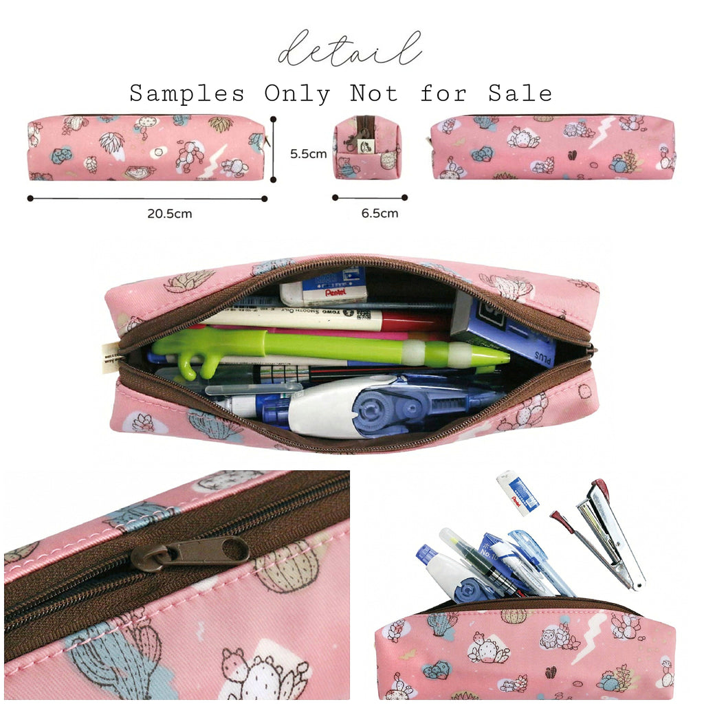 cactus pencil bag Sea Foam Green Cactus Pencil Case – Tworgis