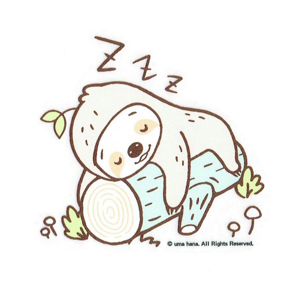 Sleepy Sloth Sticker Sticker Tworgis 